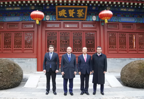 李惠来副会长会见乌兹别克斯坦驻华使馆临时代办